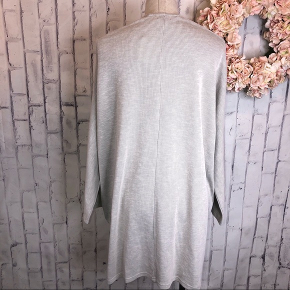 Donni Ribbed sandwash open cardigan OS - Picture 6 of 11